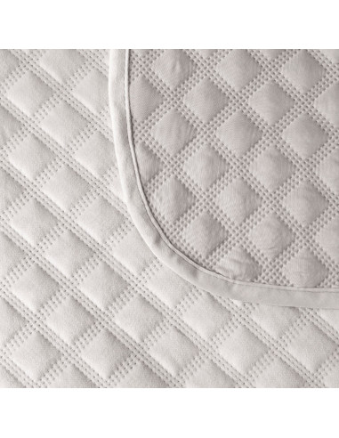 VELVI Narzuta dekoracyjna, rozmiar 170x210cm, kolor 018 ciepły jasny szary VELVI0