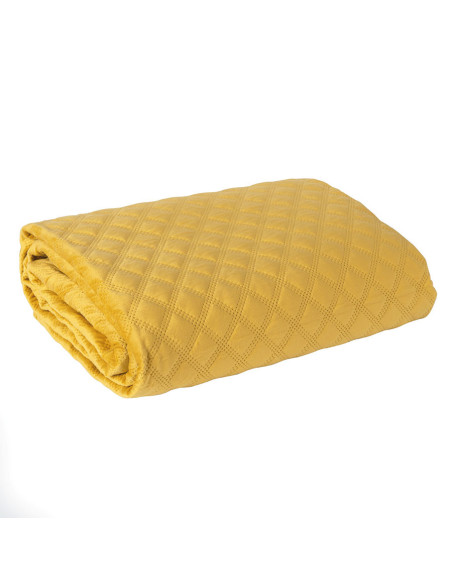 VELVI Narzuta dekoracyjna, rozmiar 170x210cm, kolor 019 szafranowy VELVI0