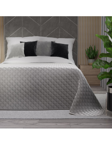 VELVI Narzuta dekoracyjna, rozmiar 170x210cm, kolor 020 szary VELVI0