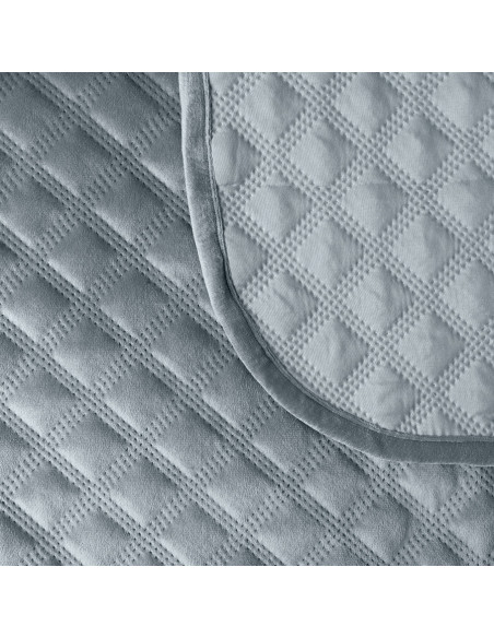 VELVI Narzuta dekoracyjna, rozmiar 170x210cm, kolor 063 niebieski VELVI0