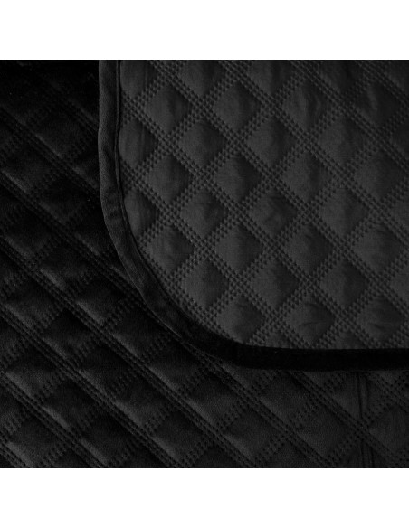 VELVI Narzuta dekoracyjna, rozmiar 170x210cm, kolor 111 czarny VELVI0