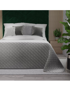 VELVI Narzuta dekoracyjna, rozmiar 220x240cm, kolor 005 jasny szary VELVI0 2