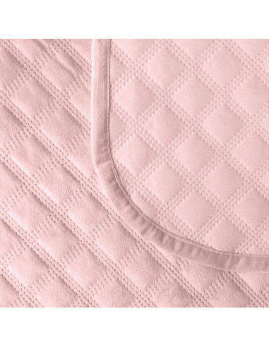 VELVI Narzuta dekoracyjna, rozmiar 220x240cm, kolor 014 jasny różowy VELVI0