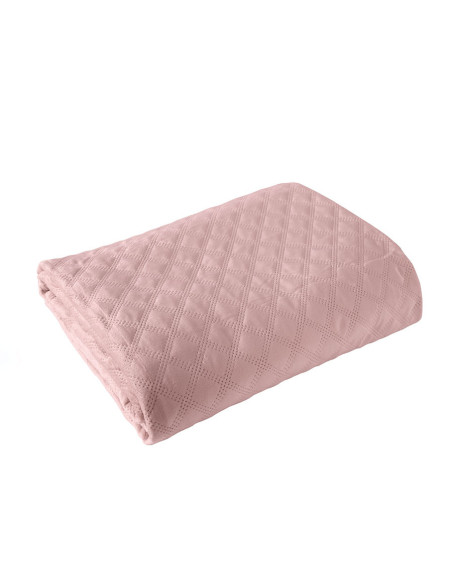 VELVI Narzuta dekoracyjna, rozmiar 220x240cm, kolor 014 jasny różowy VELVI0