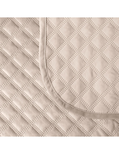 VELVI Narzuta dekoracyjna, rozmiar 220x240cm, kolor 015 ciemny kremowy VELVI0