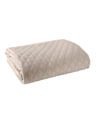 VELVI Narzuta dekoracyjna, rozmiar 220x240cm, kolor 015 ciemny kremowy VELVI0