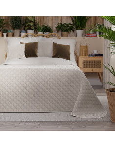 VELVI Narzuta dekoracyjna, rozmiar 220x240cm, kolor 018 ciepły jasny szary VELVI0 2