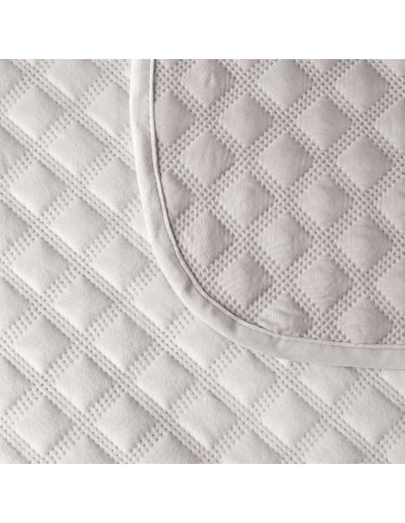 VELVI Narzuta dekoracyjna, rozmiar 220x240cm, kolor 018 ciepły jasny szary VELVI0