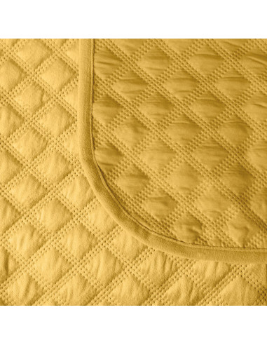 VELVI Narzuta dekoracyjna, rozmiar 220x240cm, kolor 019 szafranowy VELVI0