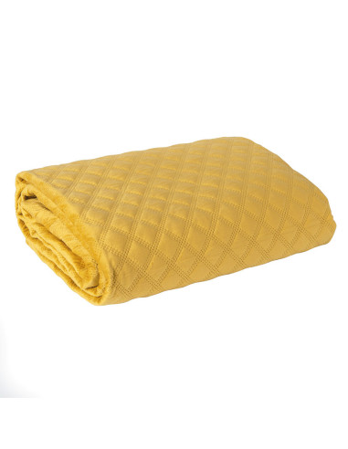 VELVI Narzuta dekoracyjna, rozmiar 220x240cm, kolor 019 szafranowy VELVI0