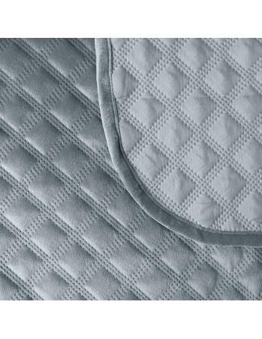 VELVI Narzuta dekoracyjna, rozmiar 220x240cm, kolor 063 niebieski VELVI0