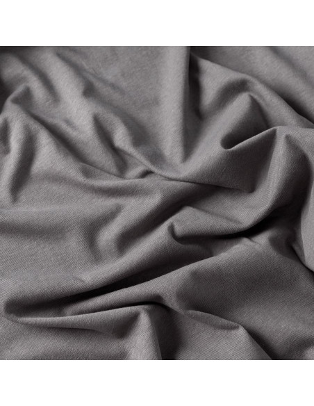 DREAMY PREMIUM Prześcieradło jersey z gumką, szerokość 90 x wysokość 200cm, kolor 003 ciemny szary 100033