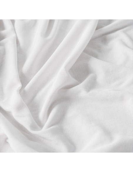 DREAMY PREMIUM Prześcieradło jersey z gumką, szerokość 160 x wysokość 200cm, kolor 001 biały 100033