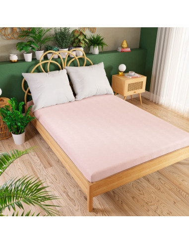 DREAMY PREMIUM Prześcieradło jersey z gumką, szerokość 160 x wysokość 200cm, kolor 014 jasny różowy 100033