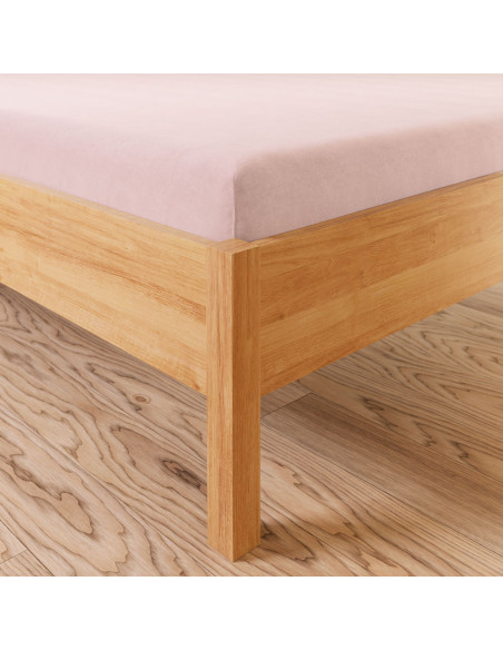 DREAMY PREMIUM Prześcieradło jersey z gumką, szerokość 220 x wysokość 200cm, kolor 014 jasny różowy 100033