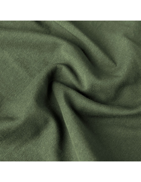 DREAMY PREMIUM Prześcieradło jersey z gumką, szerokość 120 x wysokość 200cm, kolor 016 szarozielony 100033