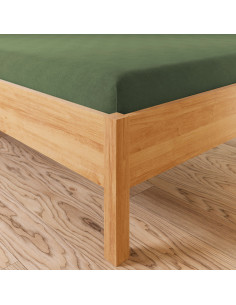 DREAMY PREMIUM Prześcieradło jersey z gumką, szerokość 160 x wysokość 200cm, kolor 016 szarozielony 100033