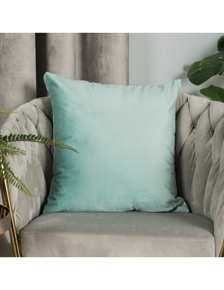 VELVI Poszewka dekoracyjna, 40x40cm, kolor 007 miętowy VELVI0
