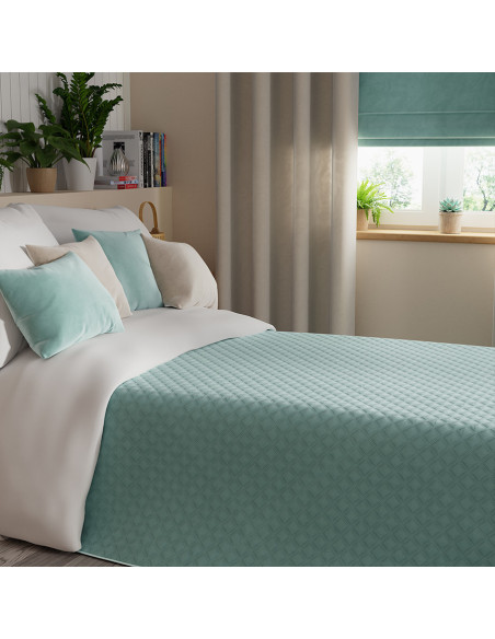 VELVI Poszewka dekoracyjna, 40x40cm, kolor 007 miętowy VELVI0