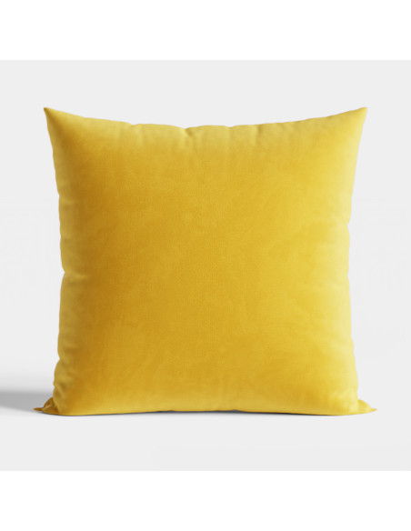 VELVI Poszewka dekoracyjna, 40x40cm, kolor 009 żółty VELVI0