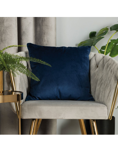 VELVI Poszewka dekoracyjna, 40x40cm, kolor 011 granatowy VELVI0