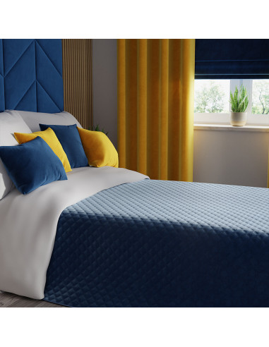 VELVI Poszewka dekoracyjna, 40x40cm, kolor 011 granatowy VELVI0