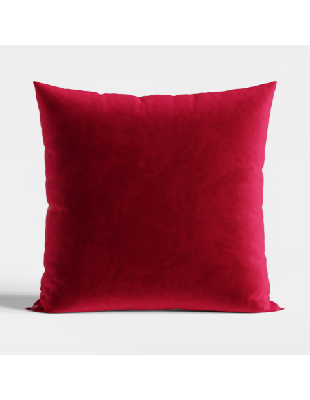 VELVI Poszewka dekoracyjna, 40x40cm, kolor 043 czerwony VELVI0