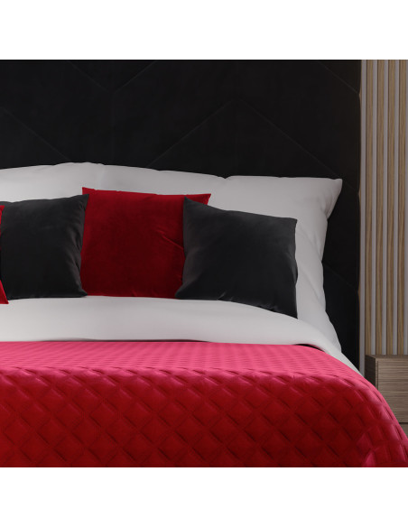 VELVI Poszewka dekoracyjna, 40x40cm, kolor 043 czerwony VELVI0