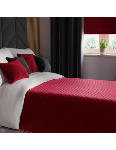 VELVI Poszewka dekoracyjna, 40x40cm, kolor 043 czerwony VELVI0