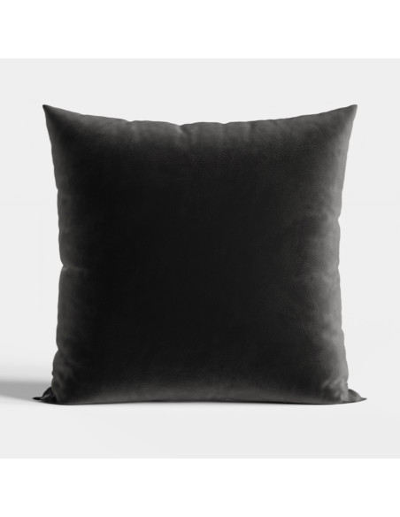 VELVI Poszewka dekoracyjna, 40x40cm, kolor 111 czarny VELVI0
