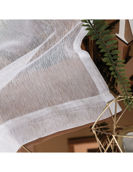 Firana gotowa na taśmie, 300x250 cm, kolor 001 biały 400001