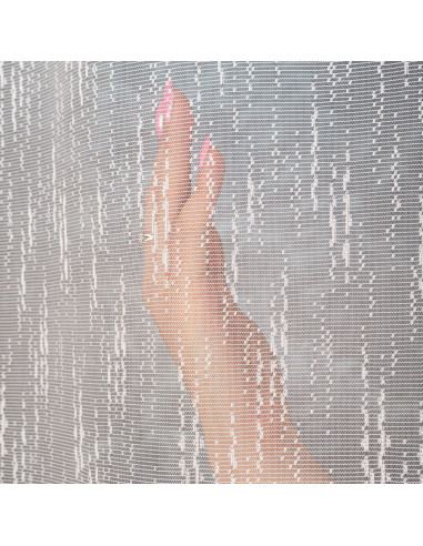 EVA Firanka żakardowa gotowa, szerokość 140 x wysokość 250cm, kolor 001 biały 146065