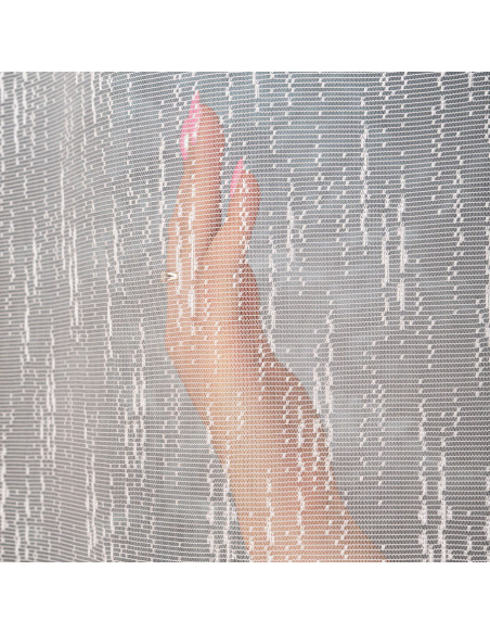 EVA Firanka żakardowa gotowa, szerokość 140 x wysokość 250cm, kolor 001 biały 146065