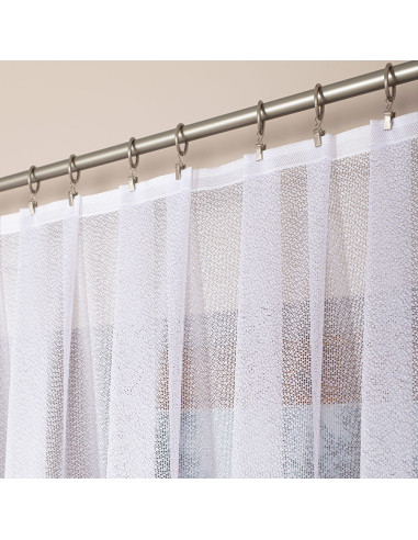 MODESTA Firanka żakardowa gotowa, szerokość 300 x wysokość 250cm, kolor 001 biały 017173