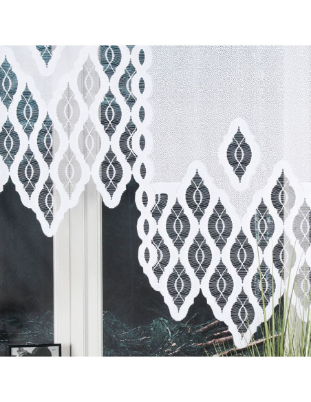 OTTO  Panel żakardowy gotowy, szerokość 160 x wysokość 120cm, kolor 001 biały 019332