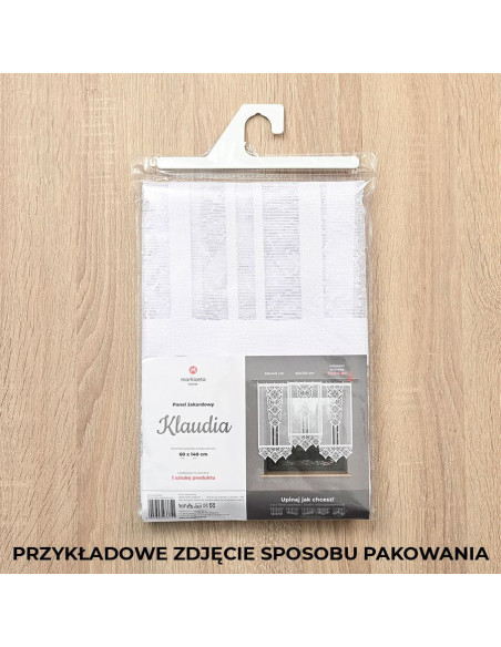 OTTO  Panel żakardowy gotowy, szerokość 160 x wysokość 120cm, kolor 001 biały 019332