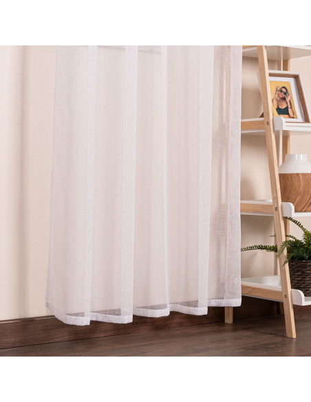 INEZ Firanka gotowa, szerokość 145 x wysokość 245cm, kolor 001 biały 017756