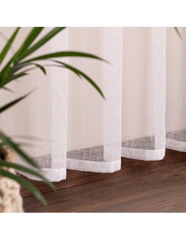 INEZ Firanka gotowa, szerokość 145 x wysokość 245cm, kolor 001 biały 017756