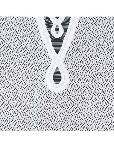 ERYKA Panel żakardowy gotowy, szerokość 160 x wysokość 160cm, kolor 001 biały 019371