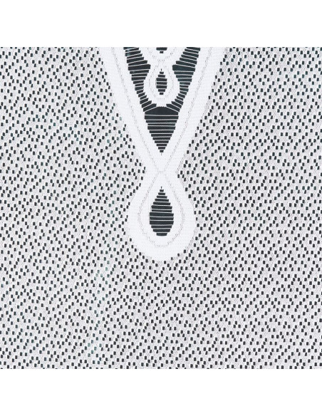 ERYKA Panel żakardowy gotowy, szerokość 160 x wysokość 160cm, kolor 001 biały 019371