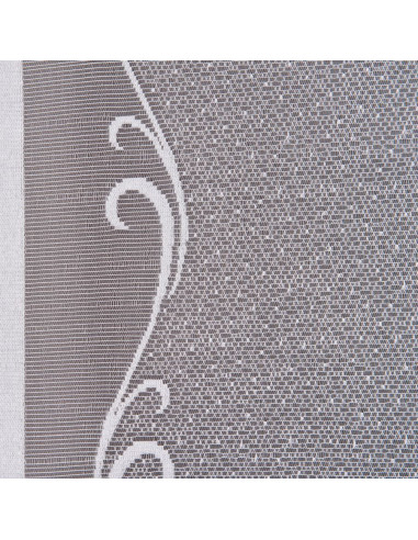 ARUN Panel żakardowy gotowy, szerokość 90 x wysokość 250cm, kolor 001 biały ARUN00