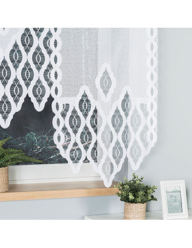 OTTO  Panel żakardowy gotowy, szerokość 160 x wysokość 160cm, kolor 001 biały 019332