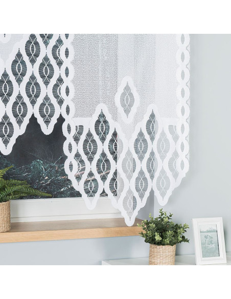 OTTO  Panel żakardowy gotowy, szerokość 160 x wysokość 160cm, kolor 001 biały 019332