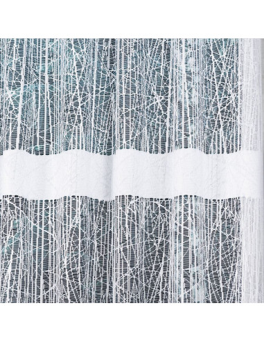 WIKTORIA Firanka żakardowa gotowa na prosto, szerokość 310 x wysokość 160cm, kolor 001 biały 018352