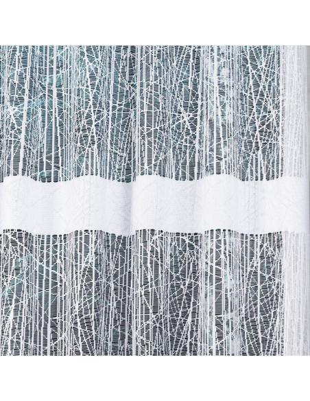 WIKTORIA Firanka żakardowa gotowa na prosto, szerokość 310 x wysokość 160cm, kolor 001 biały 018352