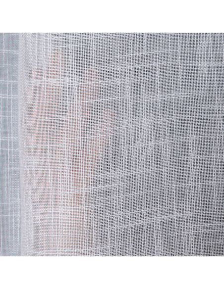 Firana gotowa na przelotkach, 400x250 cm, kolor 001 biały 400002