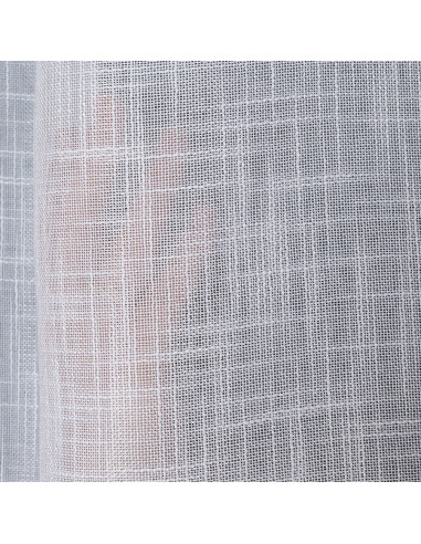 Firana gotowa na przelotkach, 300x250 cm, kolor 001 biały 400002