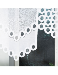 DIASKIA Panel żakardowy gotowy, szerokość 160 x wysokość 120cm, kolor 001 biały 019327 2