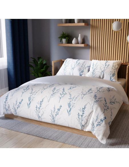 SELA Komplet pościeli z bawełny satynowej 160x200cm 100099