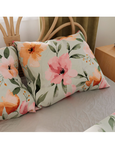 FLORALIS Komplet pościeli z bawełny satynowej 160x200cm 100103